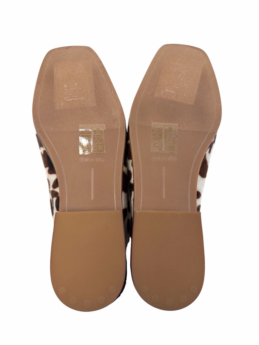 Dolce Vita Brevyn Mules in Cocoa Faux Calf Hair Women’s Size 6.5 - Picture 10 of 15